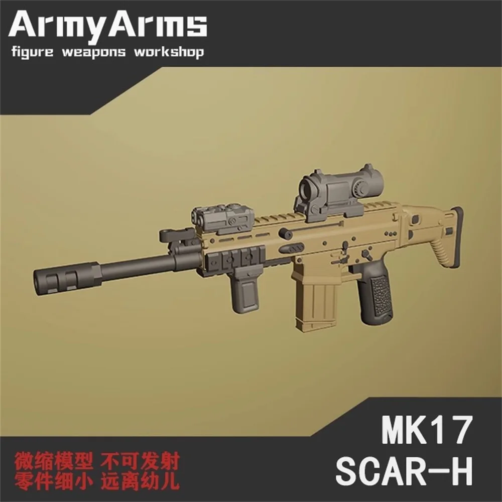

Snail ArmyArms 1/50 Doll Soldier About 4cm SCAR-H MK17 Model Toy Not Launch Gift In Stock