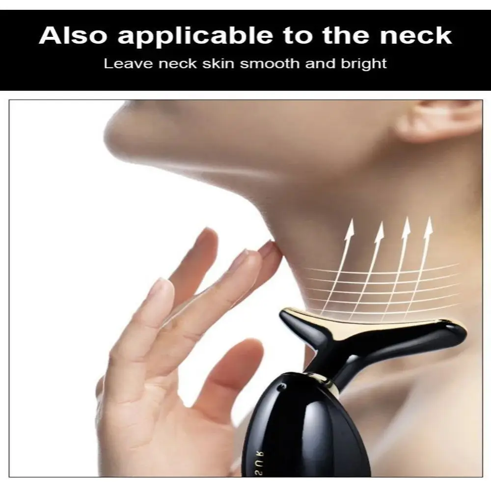 Masseur multifonctionnel pour le visage et le cou – Appareil de beauté alimenté par batterie, cadeau parfait pour les femmes, cadeau idéal pour la Saint-Valentin