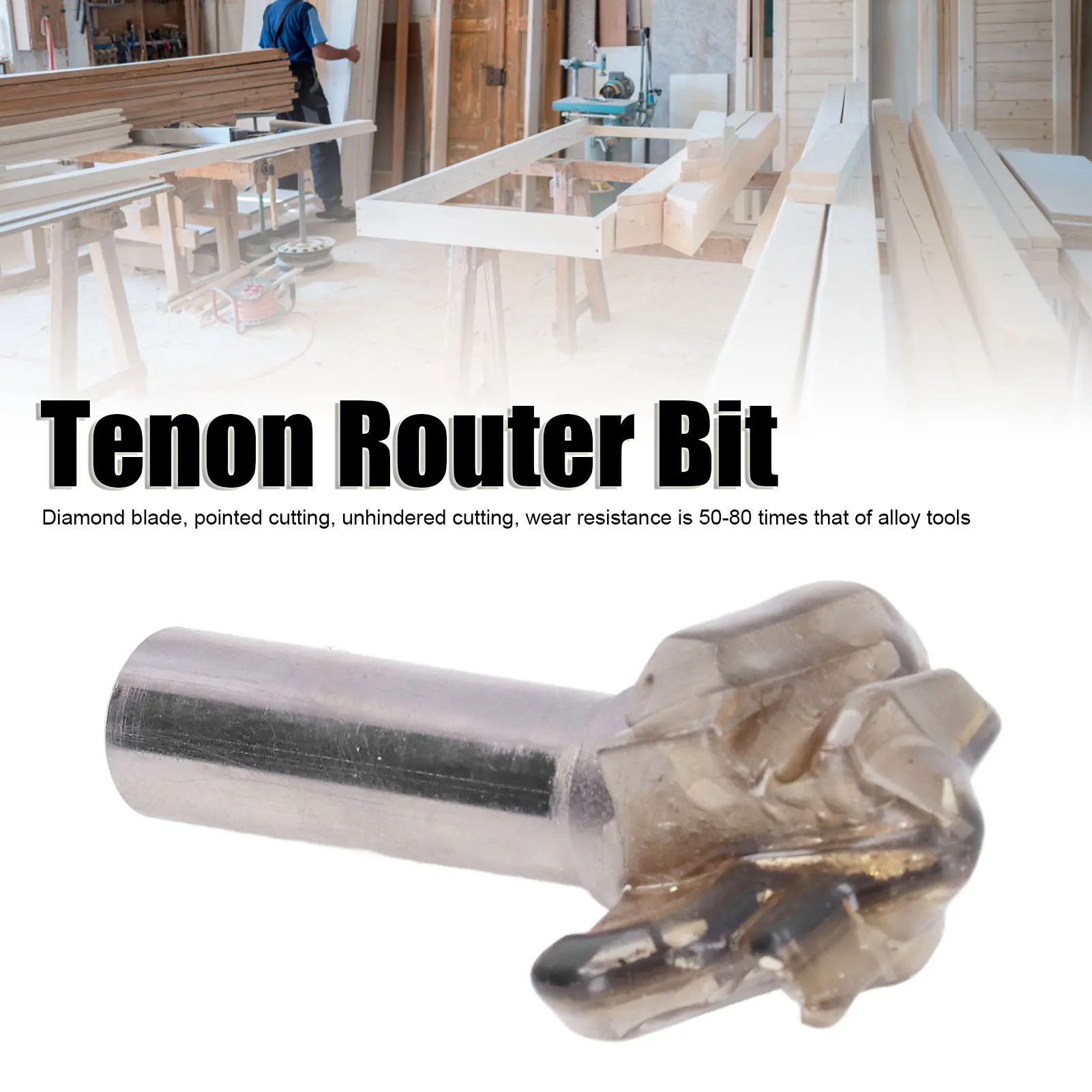 

45 Degree Tenon Router Bit Tenon Router Bit 45# Steel 45 Degree Tenons Cutter 90 Degree Joint Routers Bits