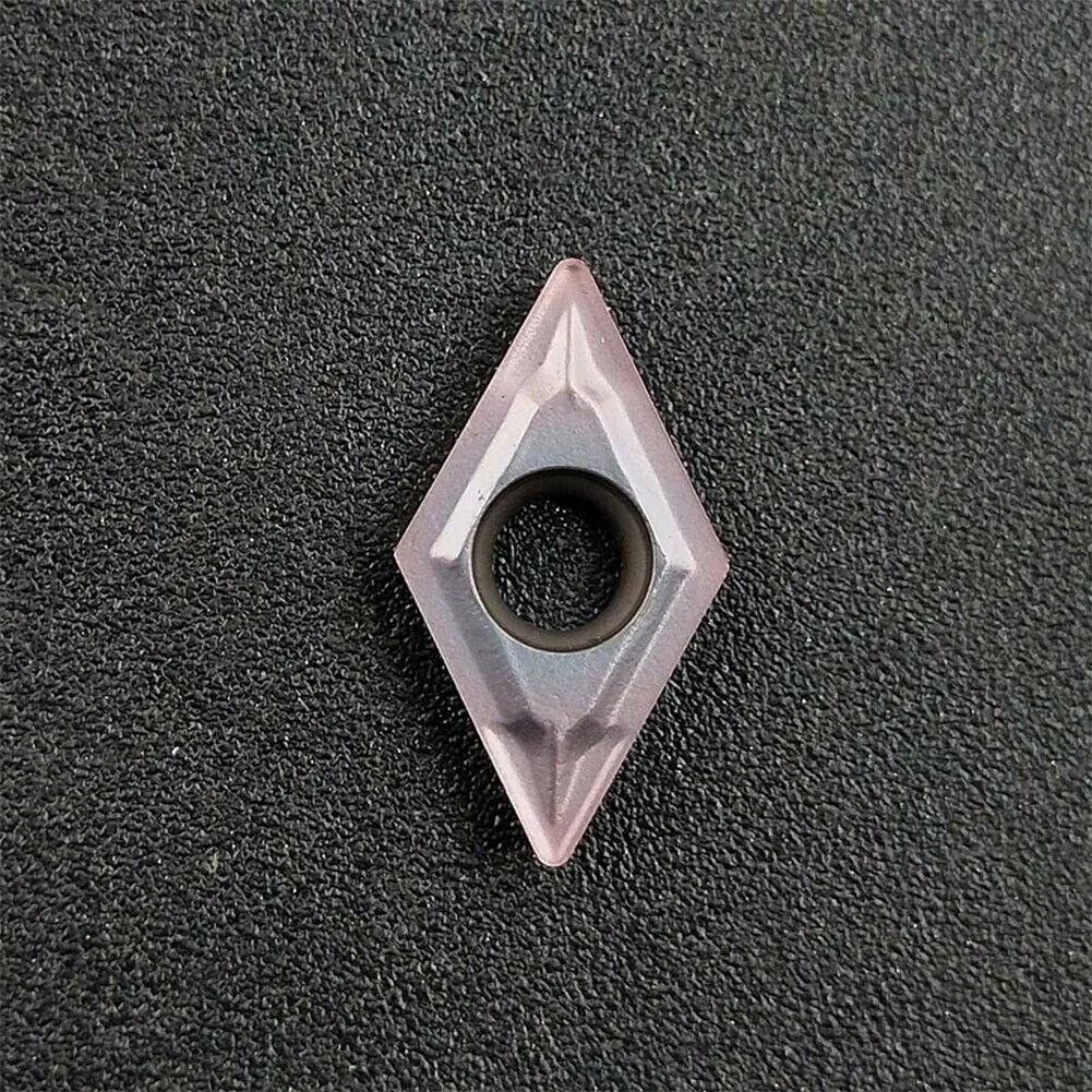 Твердосплавные пластины с гаечным ключом, сталь для обработки золота, 10 шт., 12x7x2 мм, твердосплавные пластины PVD DCMT070204 DCMT21.51 для токарных станков