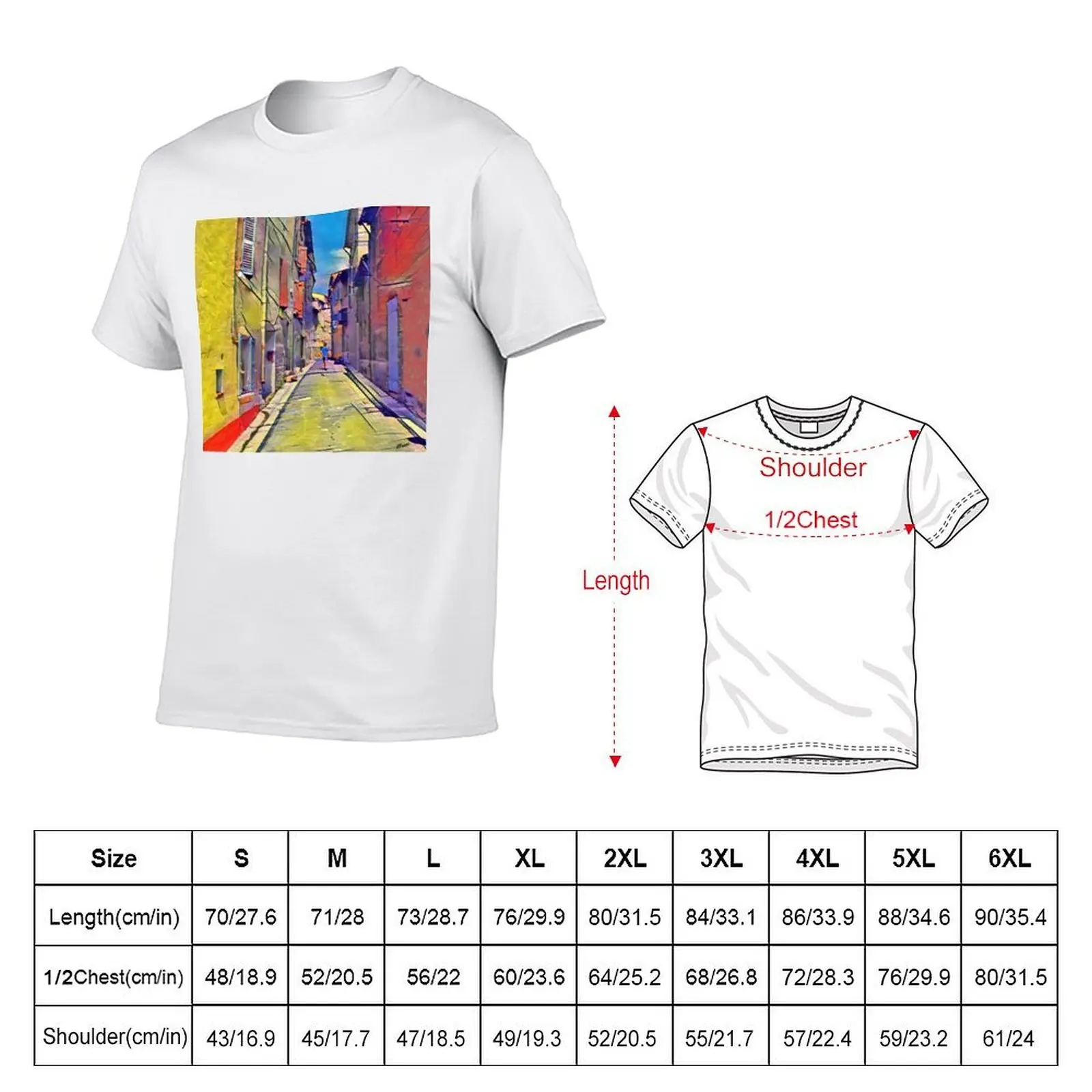 Provence Cote d Azur T-Shirt man t shirt designer man t shirts for men casual T-Shirt