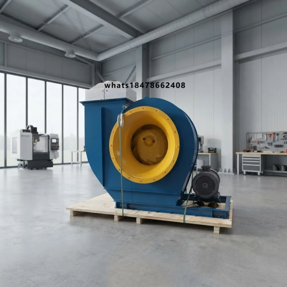 Industrial Centrifugal Fan Explosion Proof Optional Aluminum Profile Grinding Dust Purification