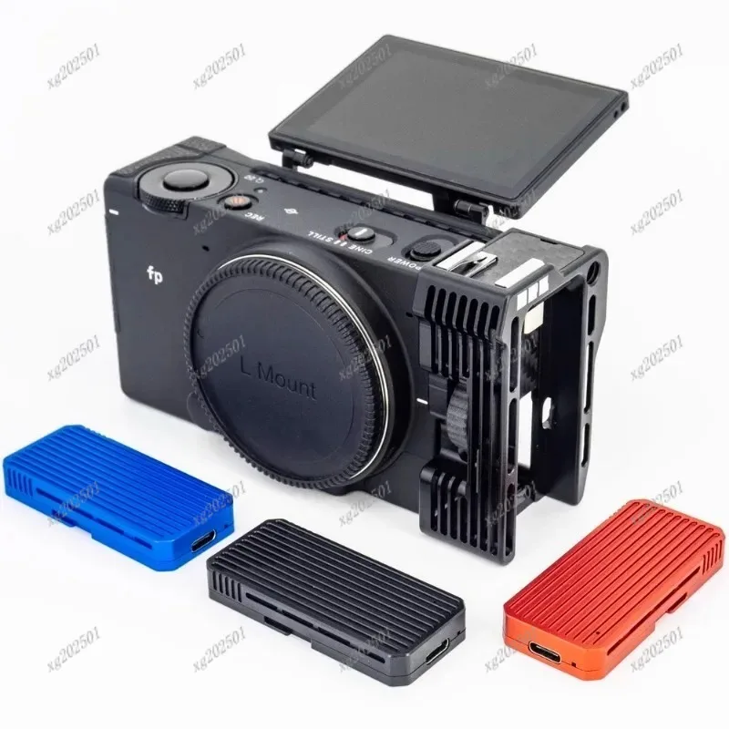 DPL fp Mate hard disk box mount Sigma fp L M42 M.2 SSD RAW storage