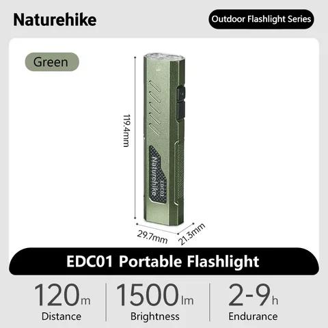 Naturehike EDC01 портативный фонарик
