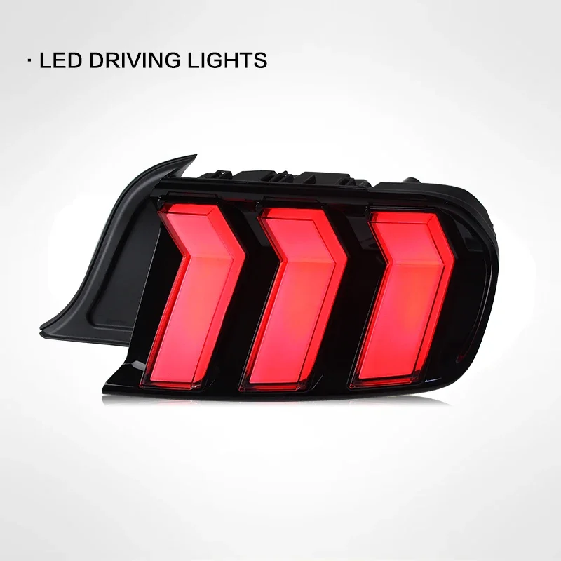 

Автомобильные светодиодные фары в сборе для Ford Mustang 2015-2023 RGB, авто противотуманные фары DRL, стоп-сигнал поворота Plug and Play
