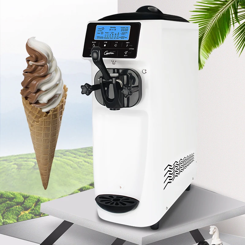 

Maquina De Helado Suave Commercial Softy Ice Cream Making Machine Frozen Yogurt Soft Serve Ice-Cream Machine