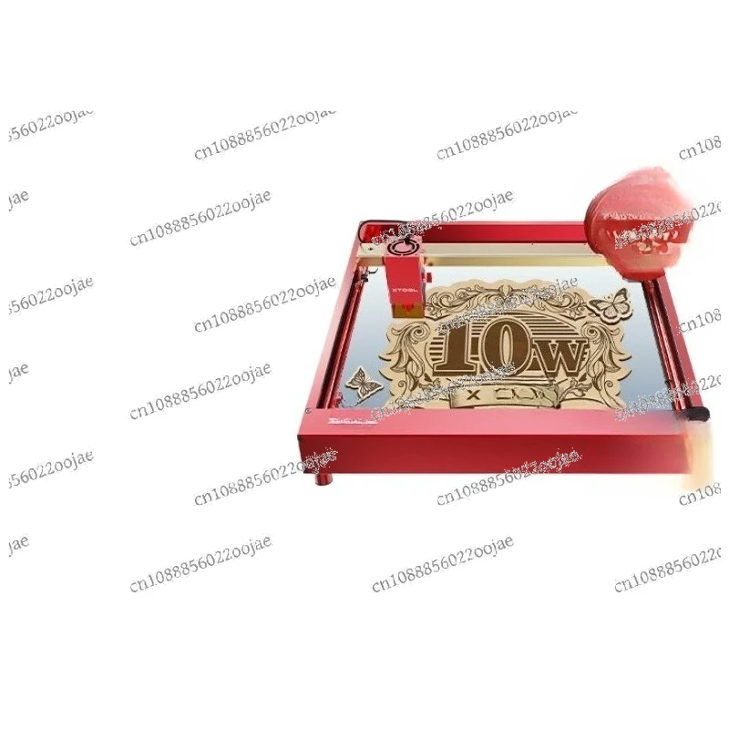 

D1 Pro10w Лазерный гравировальный станок Деревообрабатывающий станок для резки Автоматический небольшой гравировальный станок для маркировки листьев