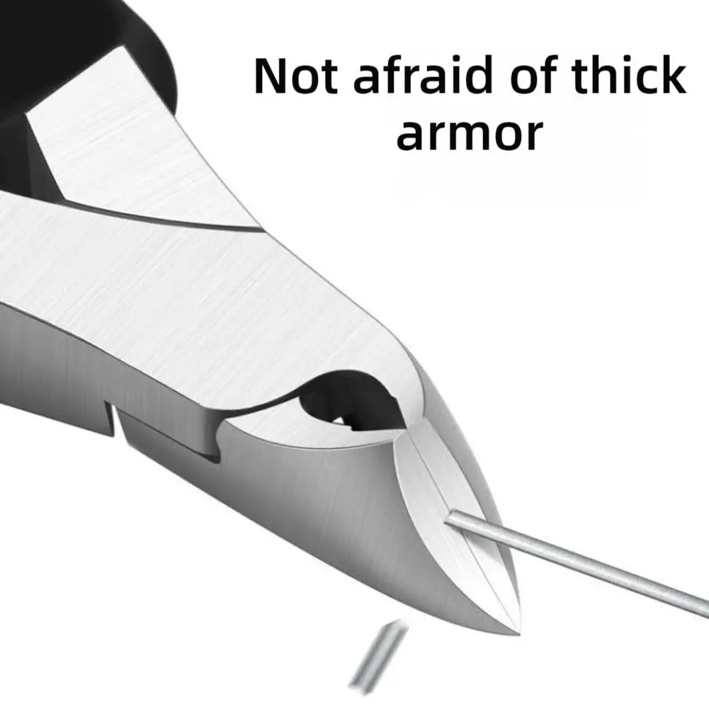 الفولاذ المقاوم للصدأ بشرة الأظافر انتهازي المهنية مانيكير اليد القاطع قدم الرعاية المتقلب علاج الأرجل أداة باديكير القدم T9z0