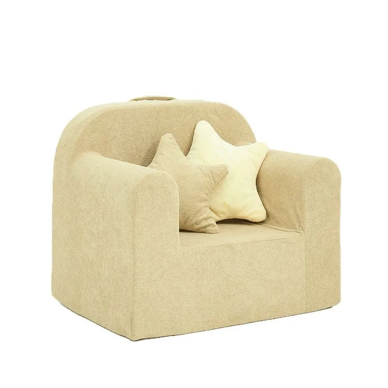 

#For Lying down and sleeping, modern lazy simple compression sofa, single small apartment children's sofa, bedroom balcony sofa