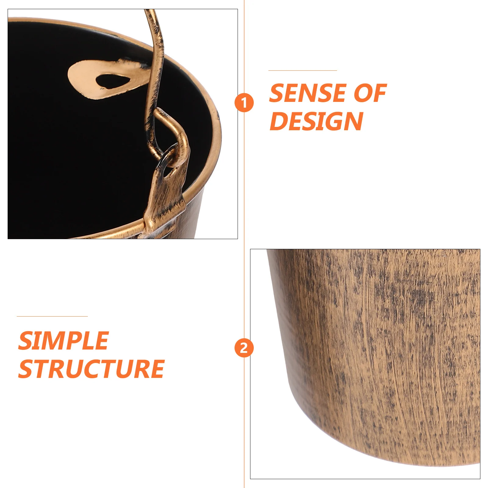 

2pcs Iron Ashtray Vintage Home Desktop Container Delicate nament Fashion Smoke Ash Home Decor Elegant Retro Style