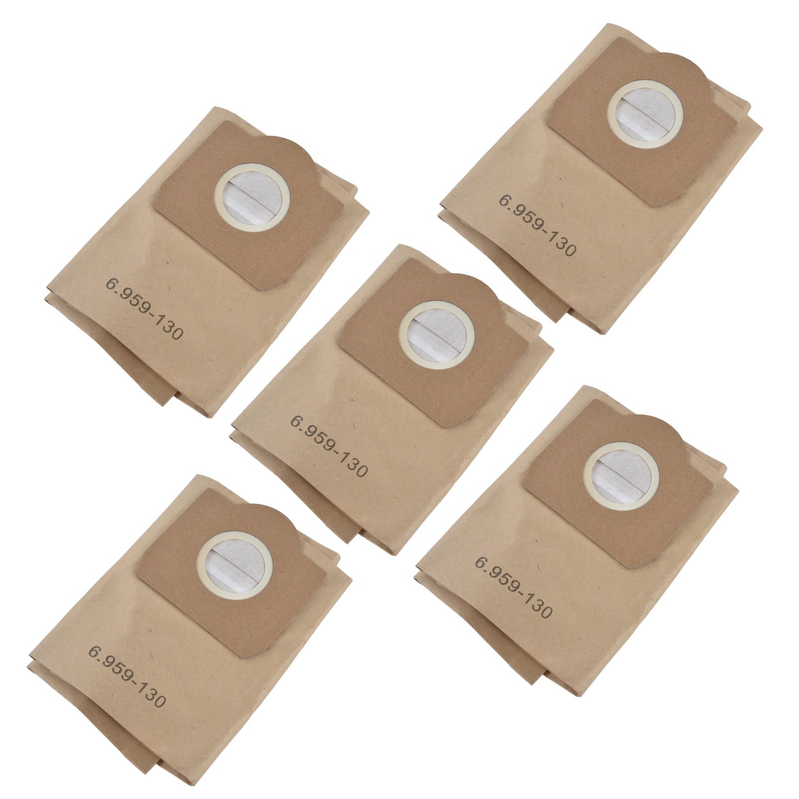 Bolsa de polvo para aspiradora, accesorio para aspiradora Karcher 6.959-130,0 WD3200 WD3300 WD3500, 5 uds.