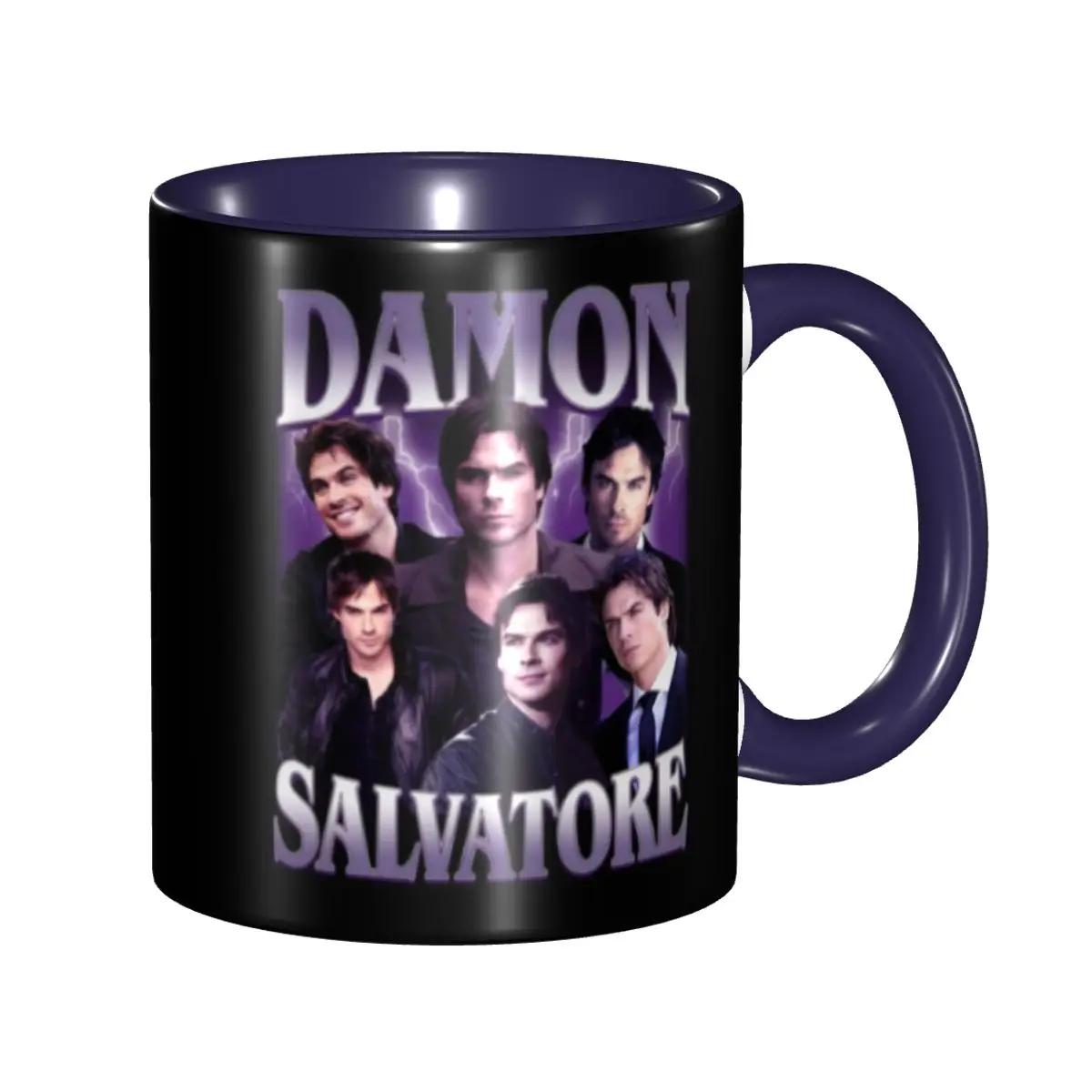 

Custom The Vampire Diaries Damon Salvatore Mug DIY Ceramic Milk Tea Coffee Cup