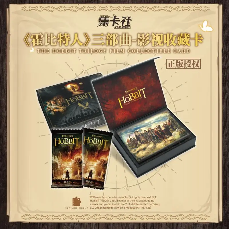 Carte collezionabili The Hobbit Trilogy con licenza ufficiale |   LOTR Gandalf Carte TCG da collezione Card. Fun Movie Merchandise Toy per i fan