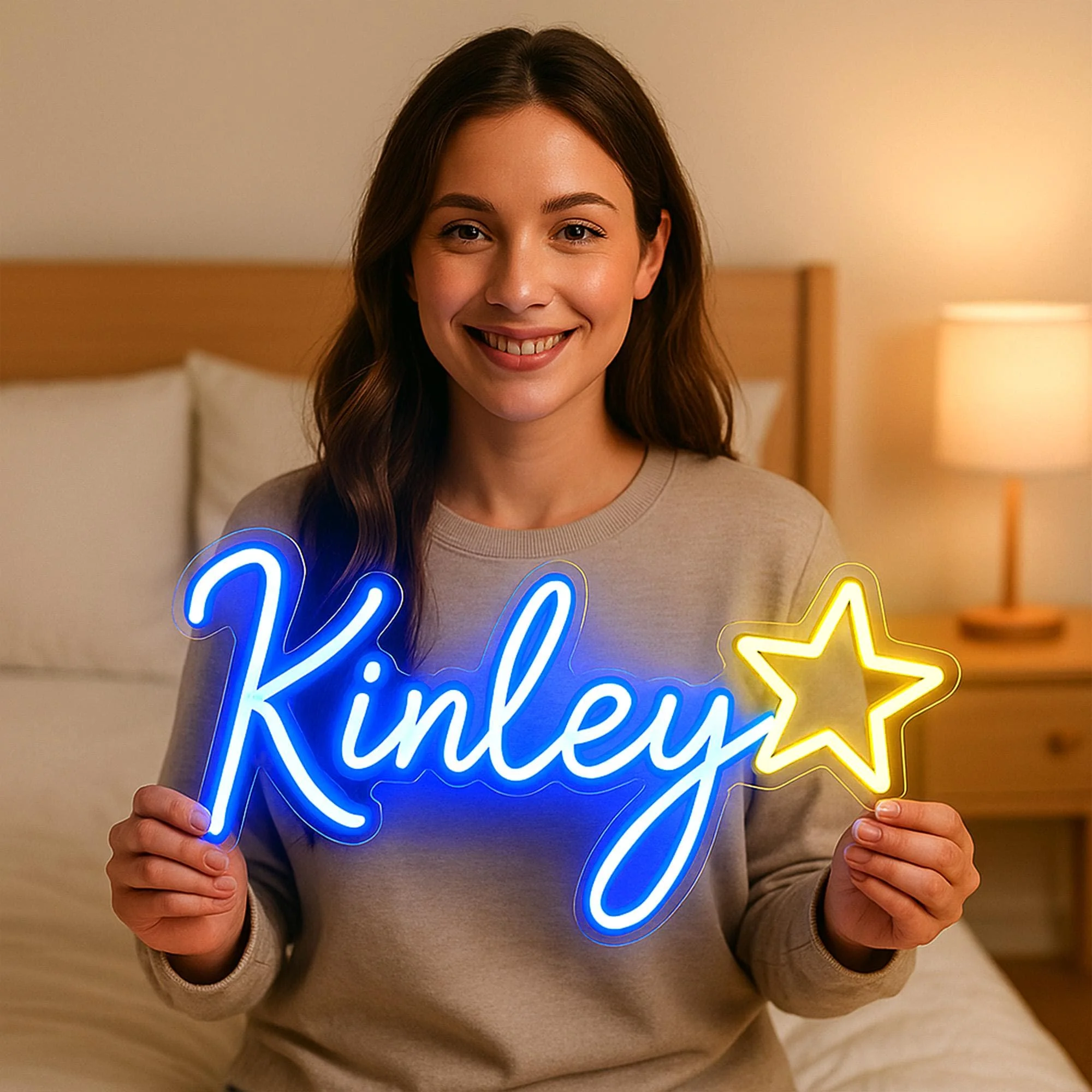 

Big Size Custom Name Neon Sign Bedroom For Boy/Girl Room Decor Birthday Gifts Kids Game Room Dorm Sign Home Decor