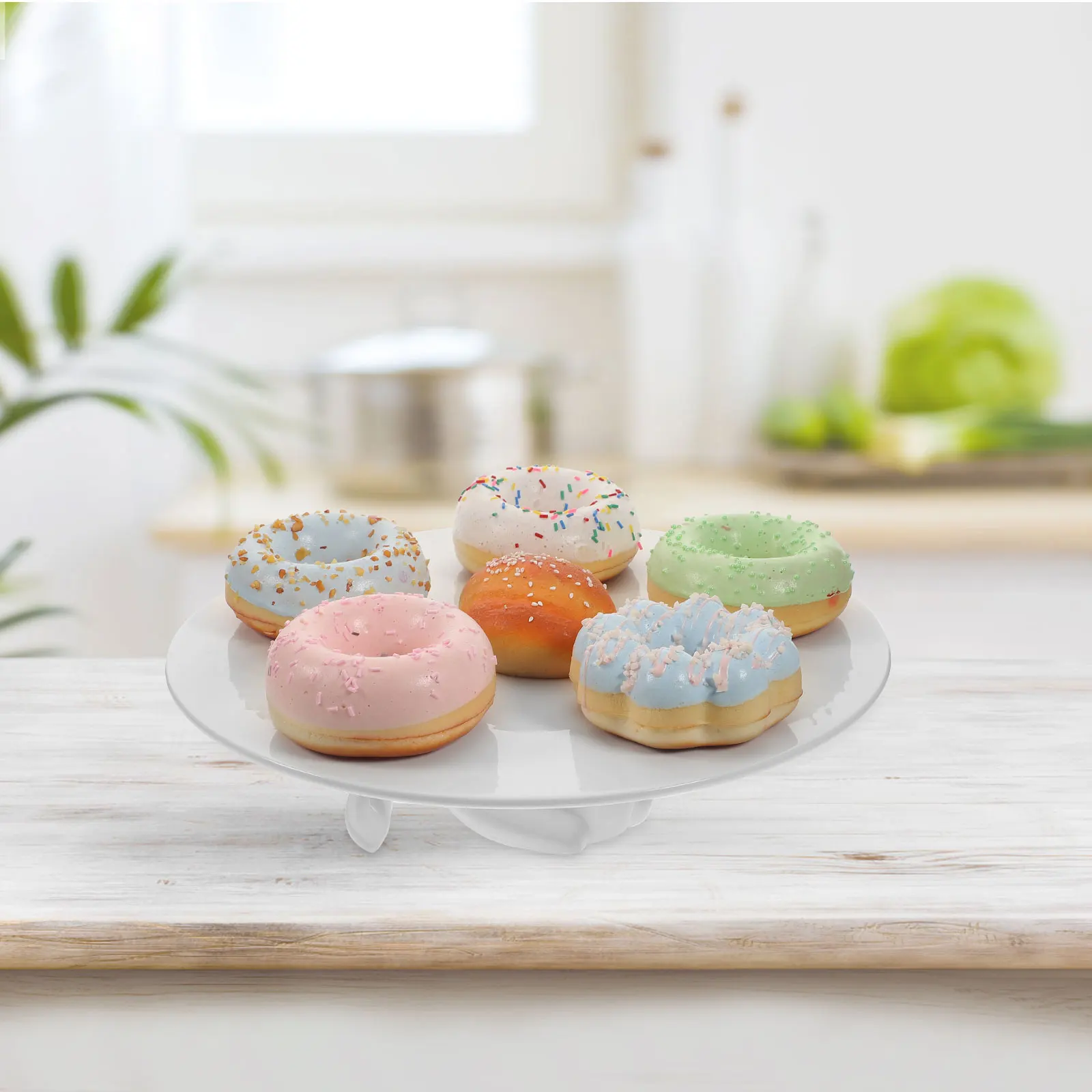 

Керамическая десертная тарелка, статуя кролика, декор, пасхальная вечеринка, поднос для торта, многофункциональная посуда для послеобеденного чая, поднос для торта