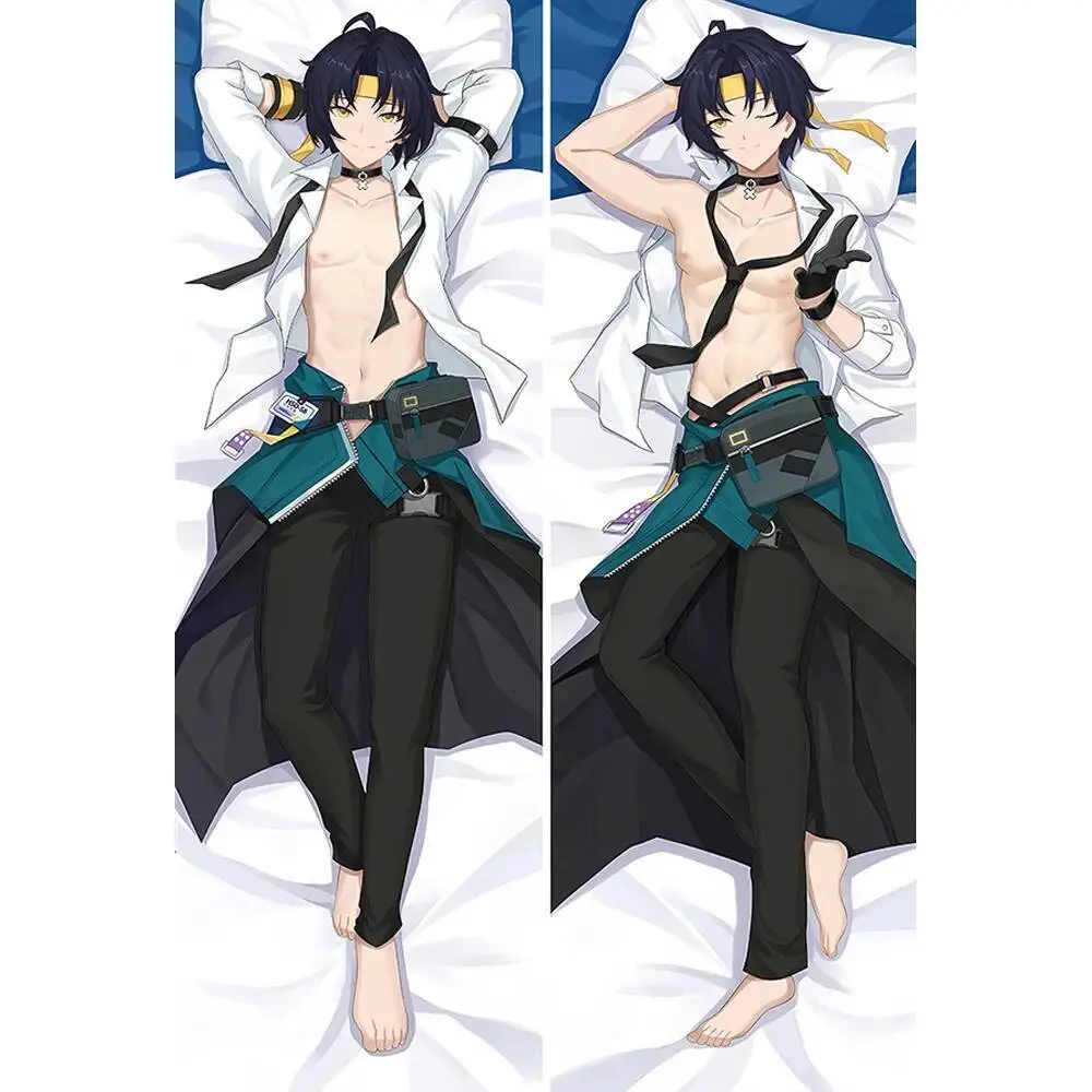 

Zenless Zone Zero Asaba Harumasa Dakimakura Длинная петля для тела наволочка