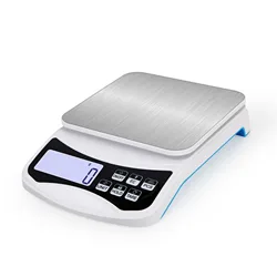 5kg/1g 10kg/1g Electronic Digital Kitchen Scale Food Weighing Scale With Stainless Steel Platform