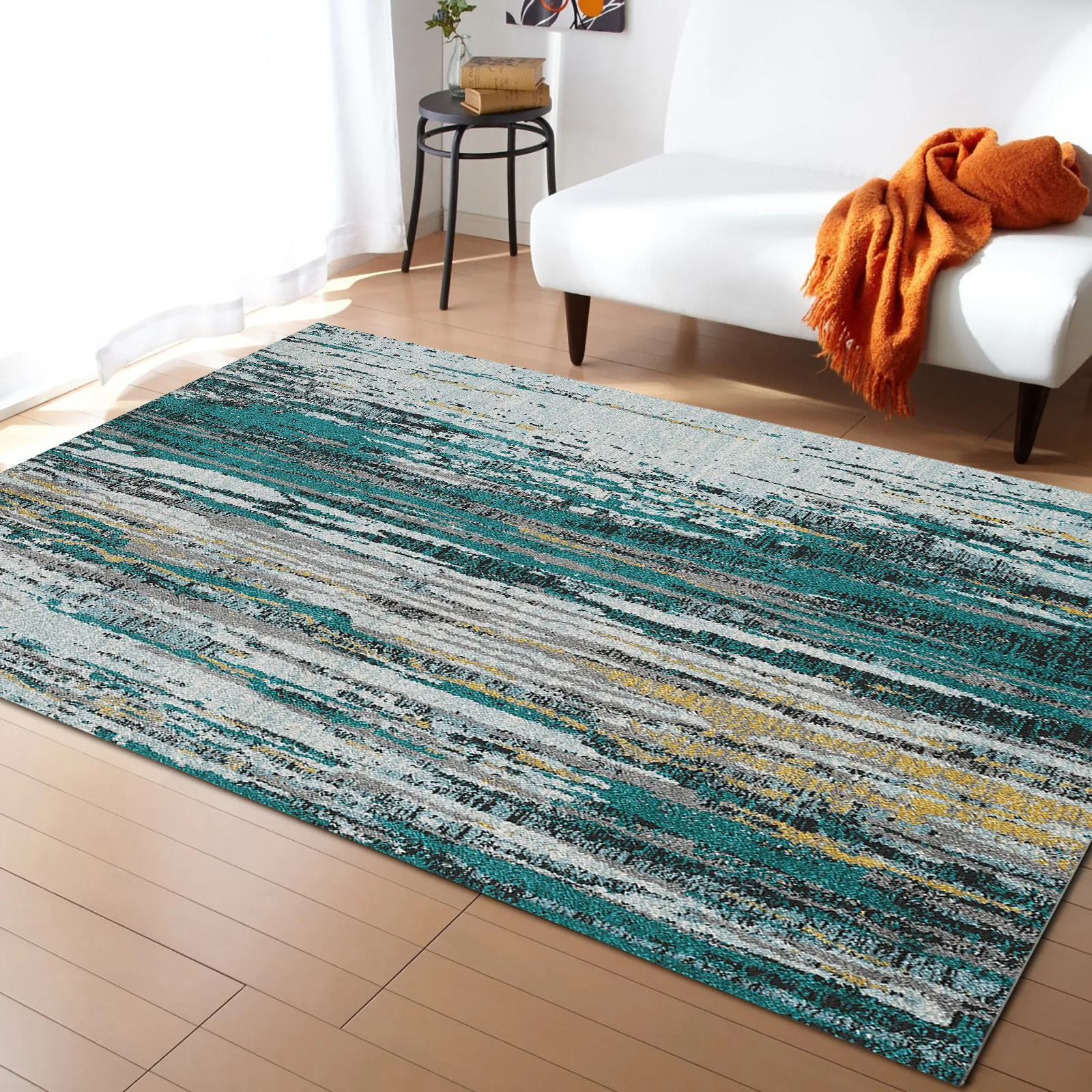 Contemporary Pop Modern Abstract Mottled Carpet Area Rug Kids Room Living Room Bedroom Home Play Decoration Large Floor Mat