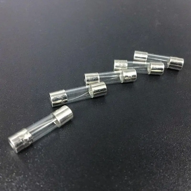 100pcs 5x20mm Fast Glass Fuses Variety Pack Fuses Collection 0.2A-20A for Home D0LD