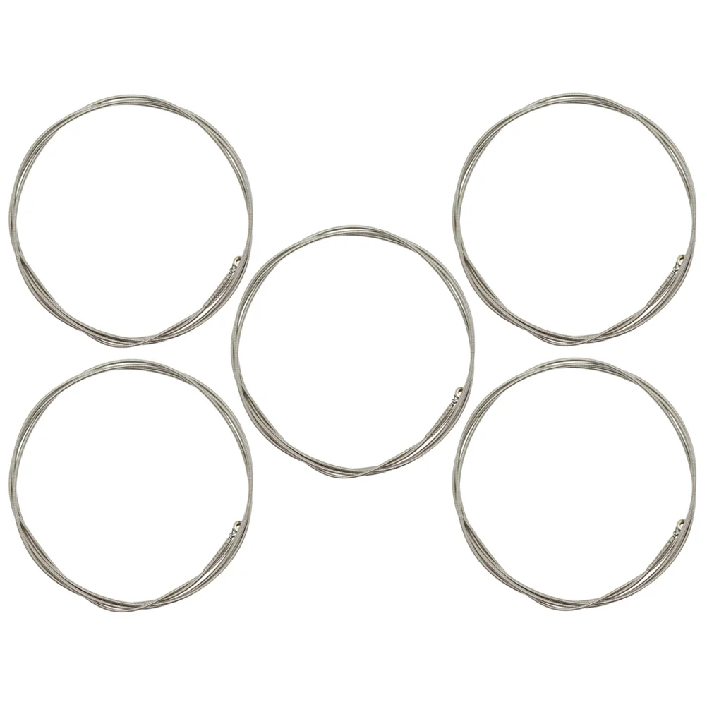 

1pcs 1 Pack 5-String Electric Bass Strings Nickel Alloy Wrapped Metal For Stable Sound Durable Replacement Kit Bass Guitar