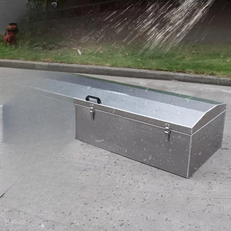 

Storage box Aluminum alloy engineering Car storage box Trunk folding box