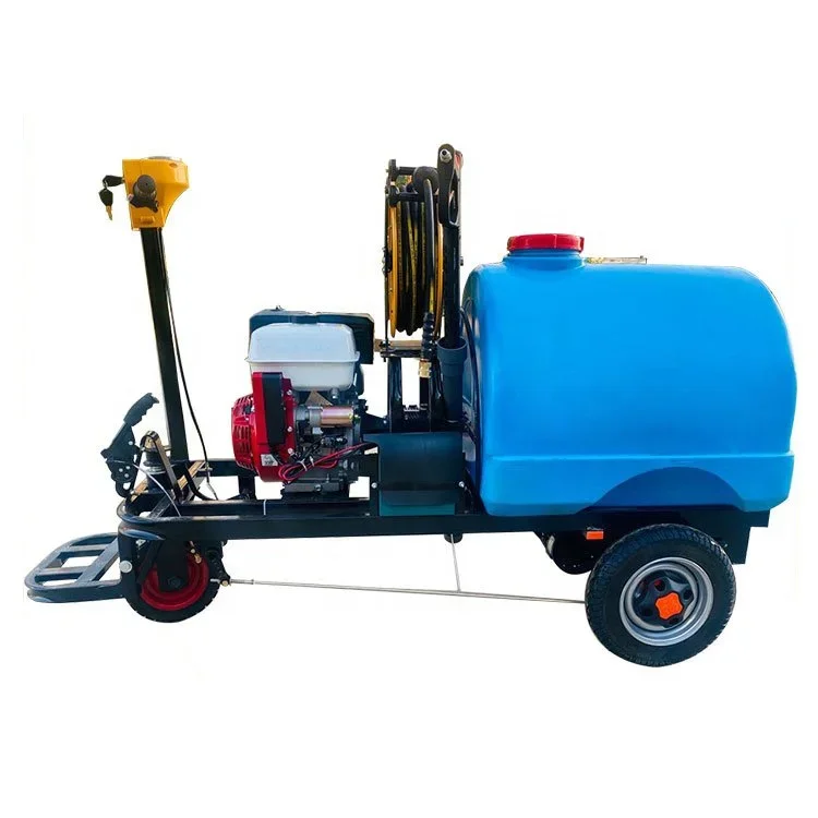 

Water Jet High Pressure Cleaner Spraying Machine 350L Water Tank Solo Power Spray Machine