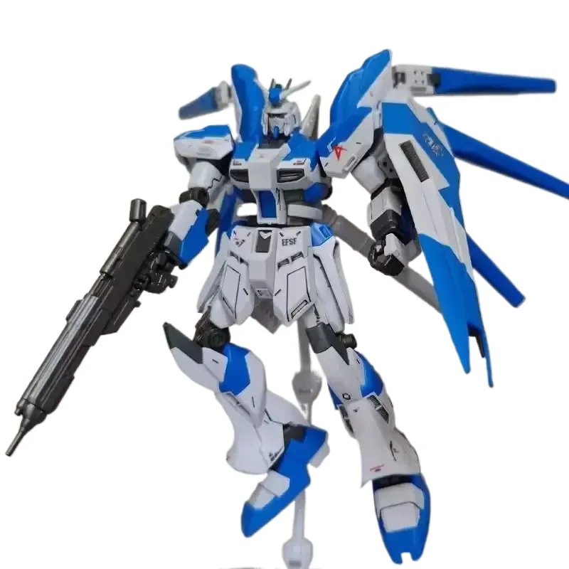 

HG 1/144 RX-93-ν2 Hi-ν Mech Assembly Model Kits Hi Nu Action Figures Desktop Decoration Doll Boy Puzzle Toy Gift Collectible