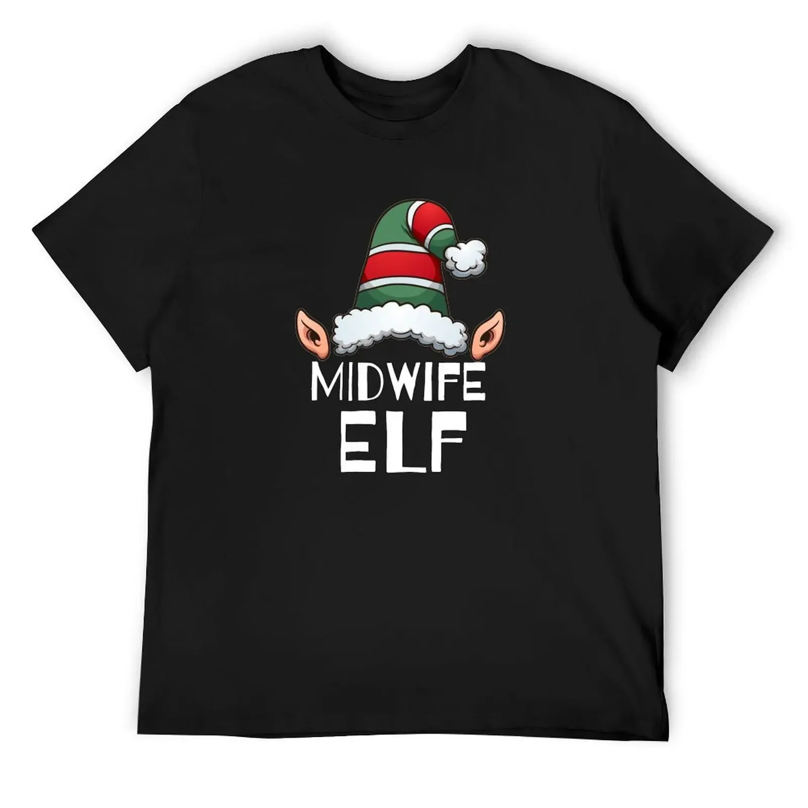 

Midwife Elf Christmas Holidays Xmas Elves Nurse Nursing School T-Shirt basketball graphic tees new edition sublime men t shirt