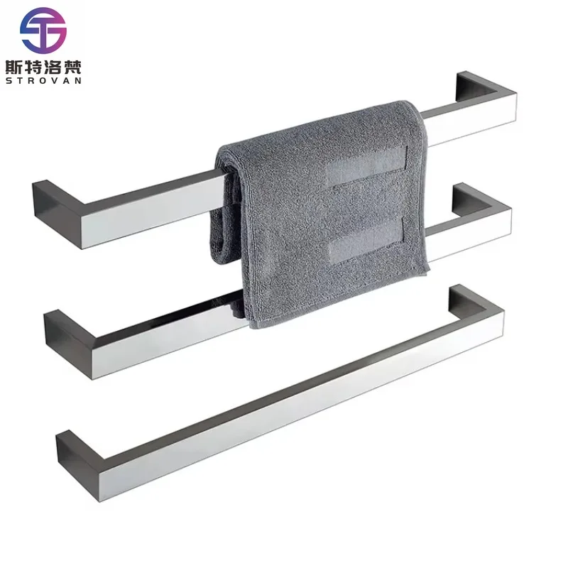 

Three Solo Bars 20W Power Heated Towel Rack for Bathroom