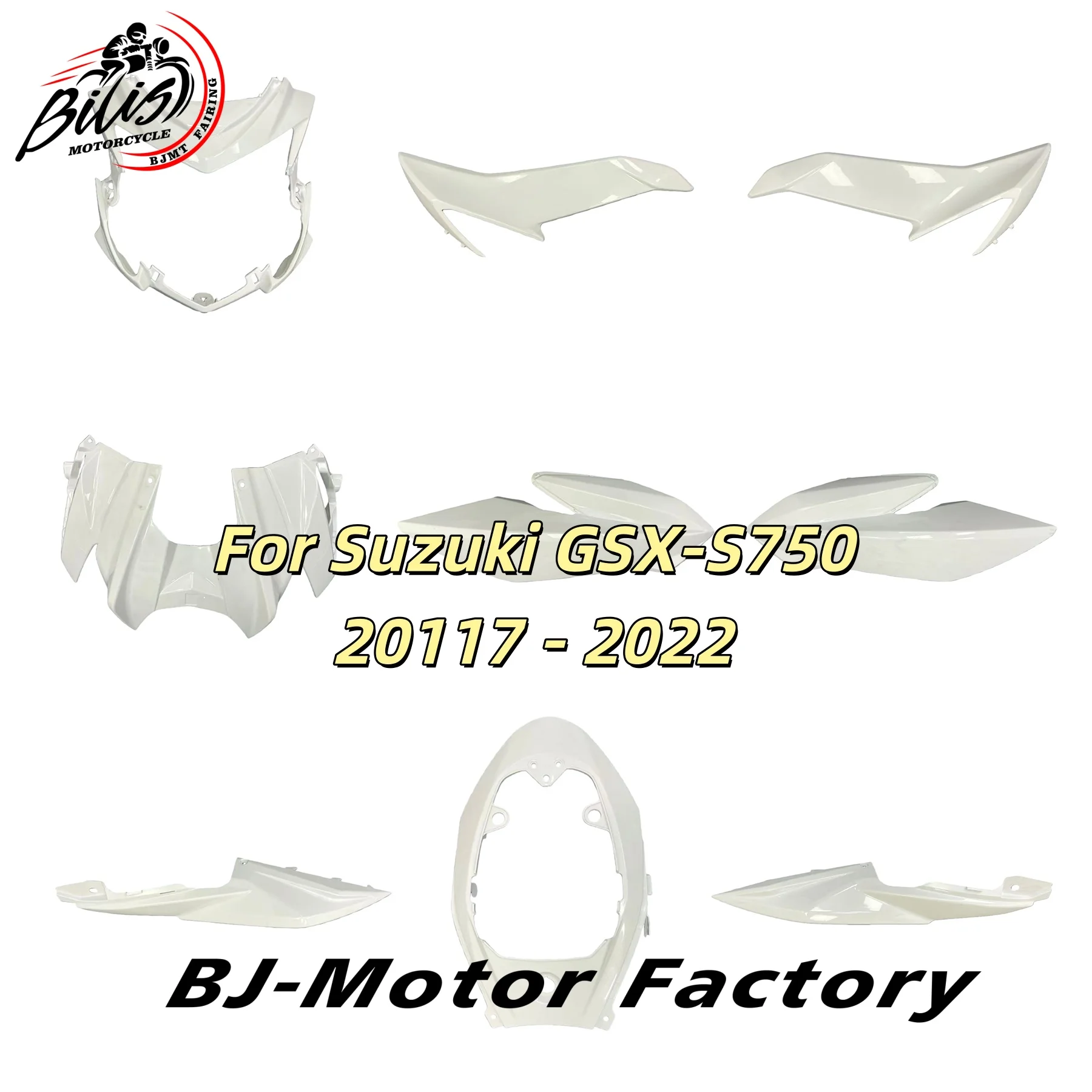 

Motorcycle Injection Molding Fit For Suzuki GSX-S750 2017 2018 2019 2020 2021 2022 Premium ABS Plastic Fairing Kit Bodywork Set