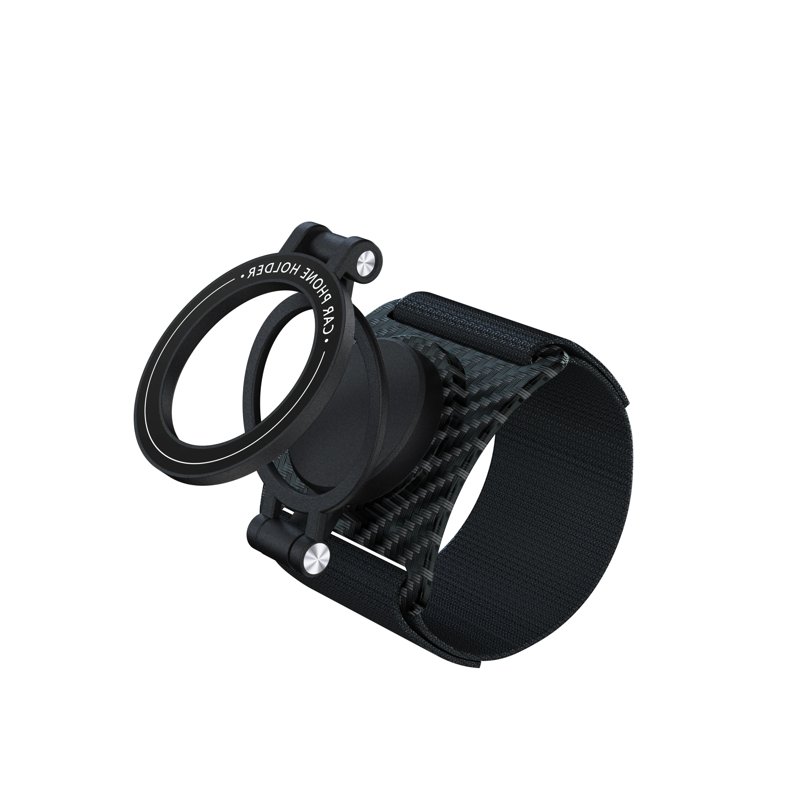 AliExpress deepartner Magnetic Phone Holder with 360° Swivel, Wrist Strap, and Foldable Design for Outdoor Cycling & Car Use