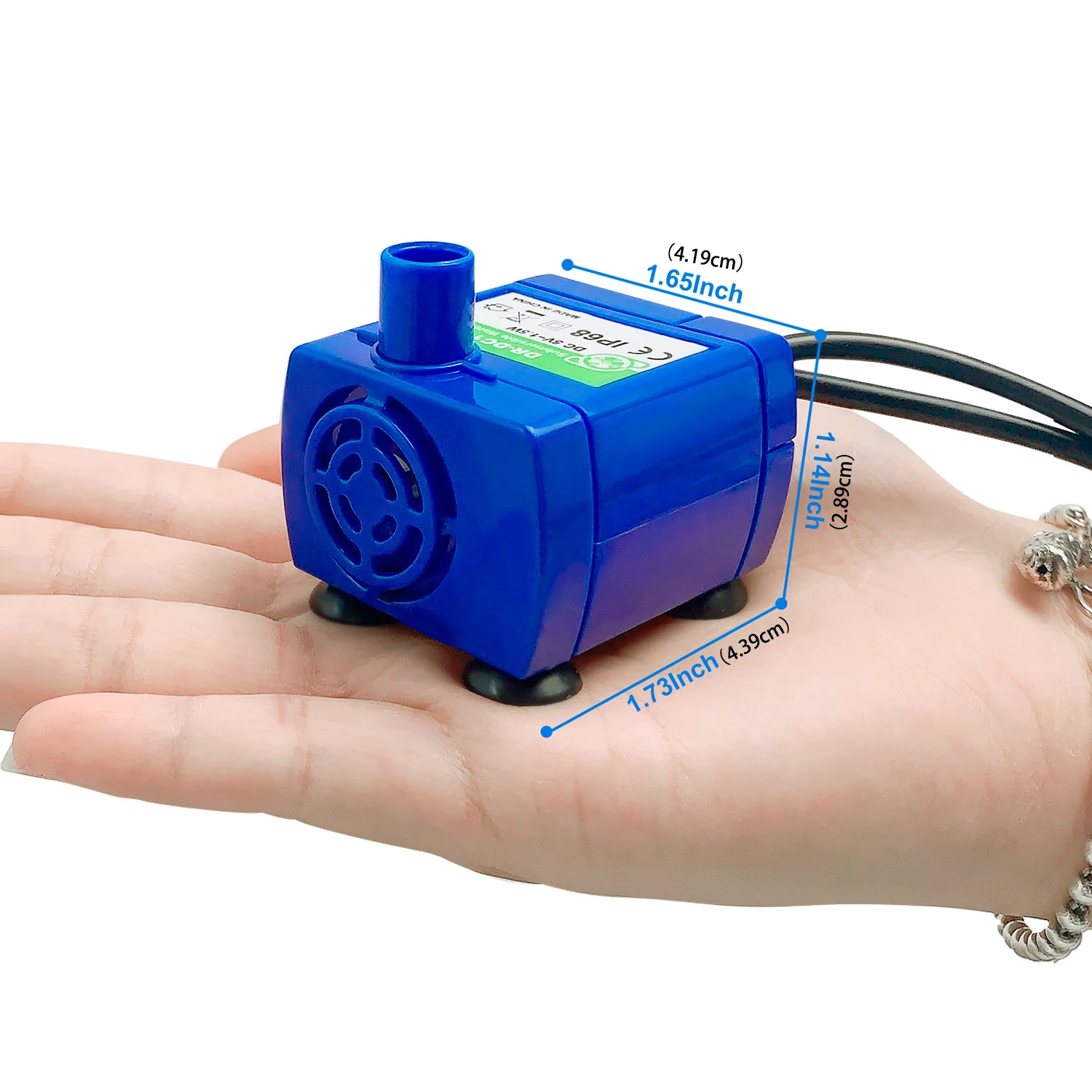1pc Water Pump for Pet Fountain Water Dispenser Brushless Water Pump 5V DC Ultra-Quiet USB (No Plug Fountain Only Water Pump)