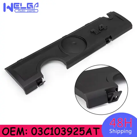 OEM # 03C103925AT 1.4T 엔진 상단 커버 보넷 엔진 상단 가드, VW 시트용, 스코다 03C103925BC 03C103925BD
