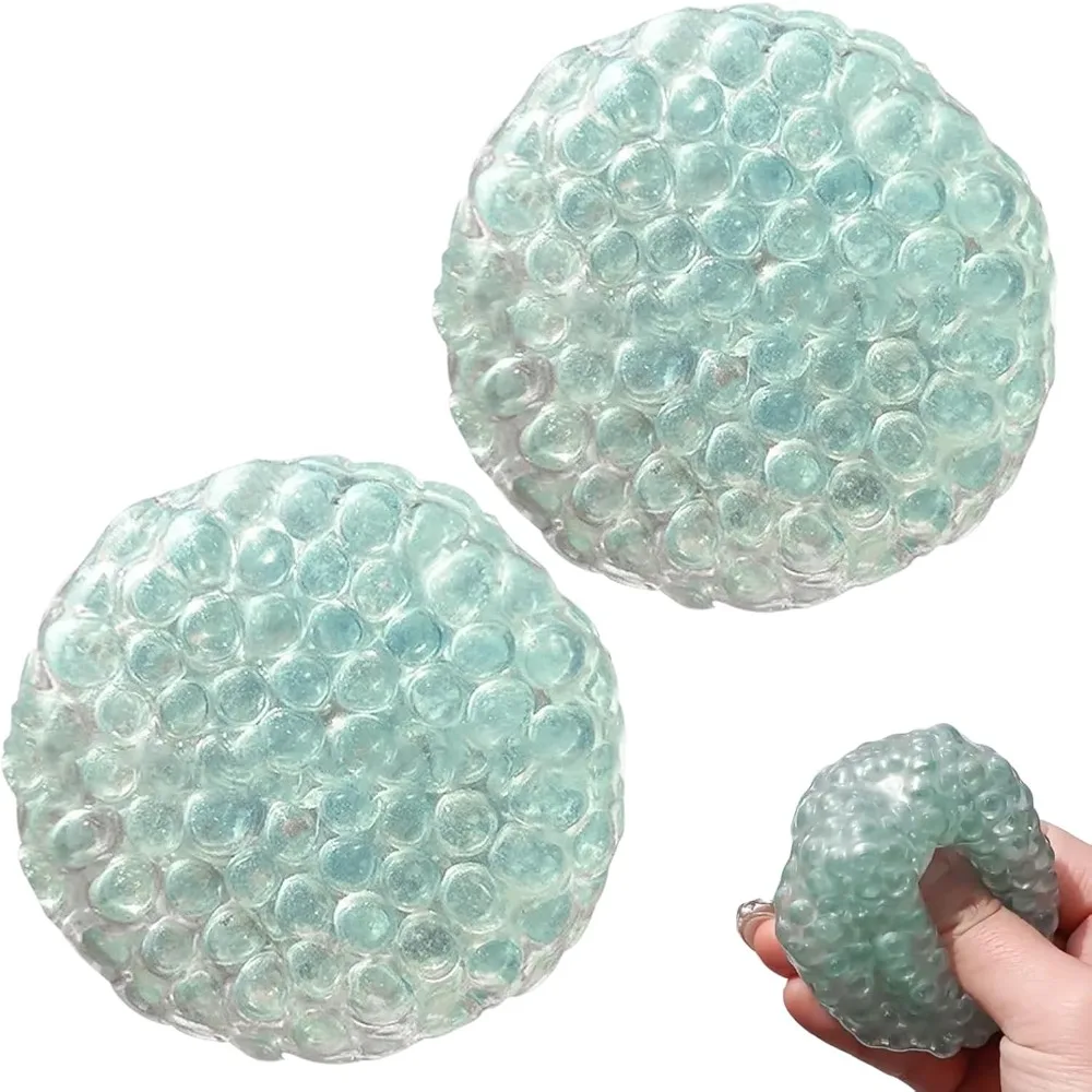 

Мячи для снятия давления ручной работы, шарики для снятия стресса для рук с шумным звуком, забавный подарок для женщин и мужчин