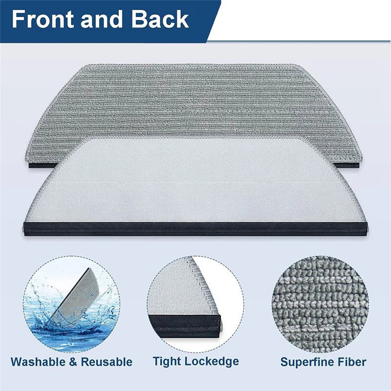 BAAN-Kit d'accessoires pour Robot aspirateur pour RV2820ZE AV2820S RV2800S, filtre en mousse, tampon de vadrouille, Kit d'accessoires pour brosse latérale