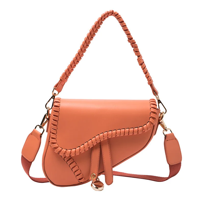 

Fashionable, simple, multifunctional handbag, women's personalized retro shoulder bag, high-end textured crossbody bag