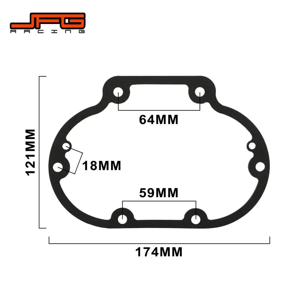 Motorcycle Accessories Clutch Gasket For HARLEY DAVIDSON DYNA SOFTAIL 2007-UP ASBESTOS FREE Street Bike Motocross