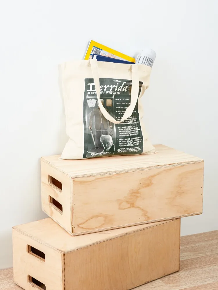 Derrida Action Figure Scoop \t حمل حقيبة حقائب اليد حقيبة صديقة للبيئة قابلة للطي حقائب كبيرة للنساء حمل حقيبة #4