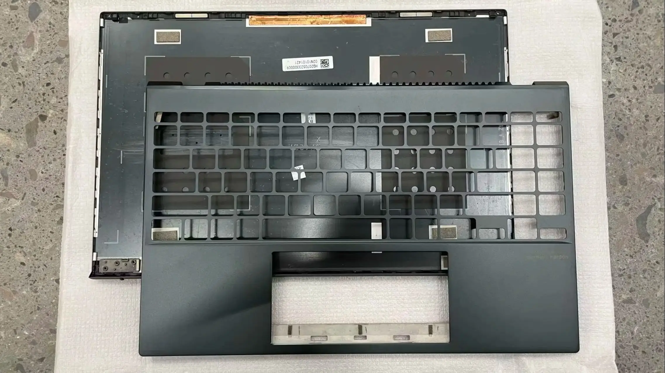 New For ZenBook 14 UX425 UX425J UX425JA U4700J Laptop LCD Back Cover Front Bezel Palmrest Hinges Lower Bottom Case Housing
