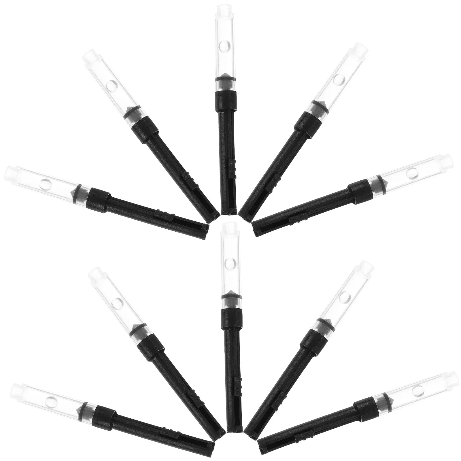 10Pcs Fountain Pen Ink Absorber Tool Plastic Ink Converter Refill Tube Spring Filler for Korean School Supplies Fountain Pen