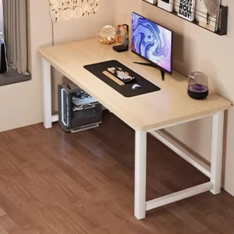 Modern Minimalist Office Desk Home Study Wooden Standing Office Desk Computer Space Saving Mesa Ordenador Commercial Furniture