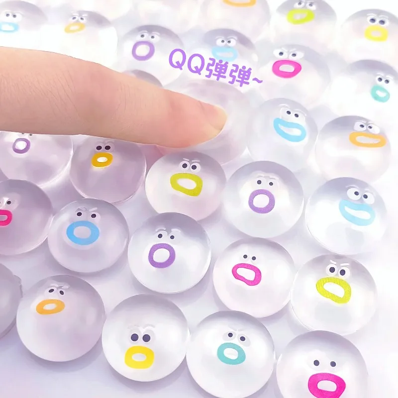 Cute Emoji Soft Mini Silicone Portable Pinch Music Fun Fidget Toy Stress Relief Sensory Kids Adults Office Desk Accessory