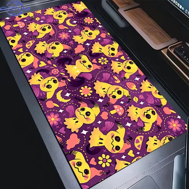 Mouse Pad  Anime P-Pokemon Mimikyu Gaming Accessories Varmilo Keyboard Pad Desk Mat Gabinete Carpet PC Mousepad Mouse Mat