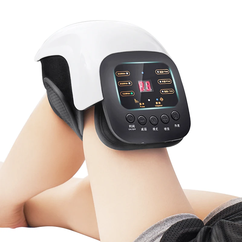 

Smart Hot Compress Knee Relaxing Massager TENS Pulse Knee Massage Tool Physiotherapy Instrument Knees Rehabilitation Pain Relief