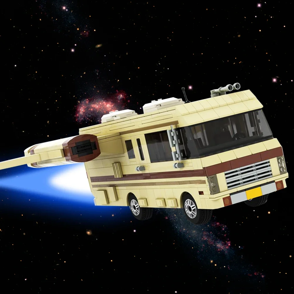

Gobricks MOC Interstellar Space Spaceballs Eagle-5 Набор строительных блоков космического корабля Капитан Ван Автомобиль Исследование кирпича Кирпичные игрушки