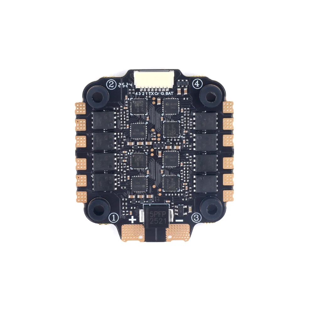 Skystars 60A 3-6S 4in1 Esc BLHeli-32 Esc Speed Controller Board Dshot600 DShot1200 Lipo Voor Fpv Racing Quadcopter