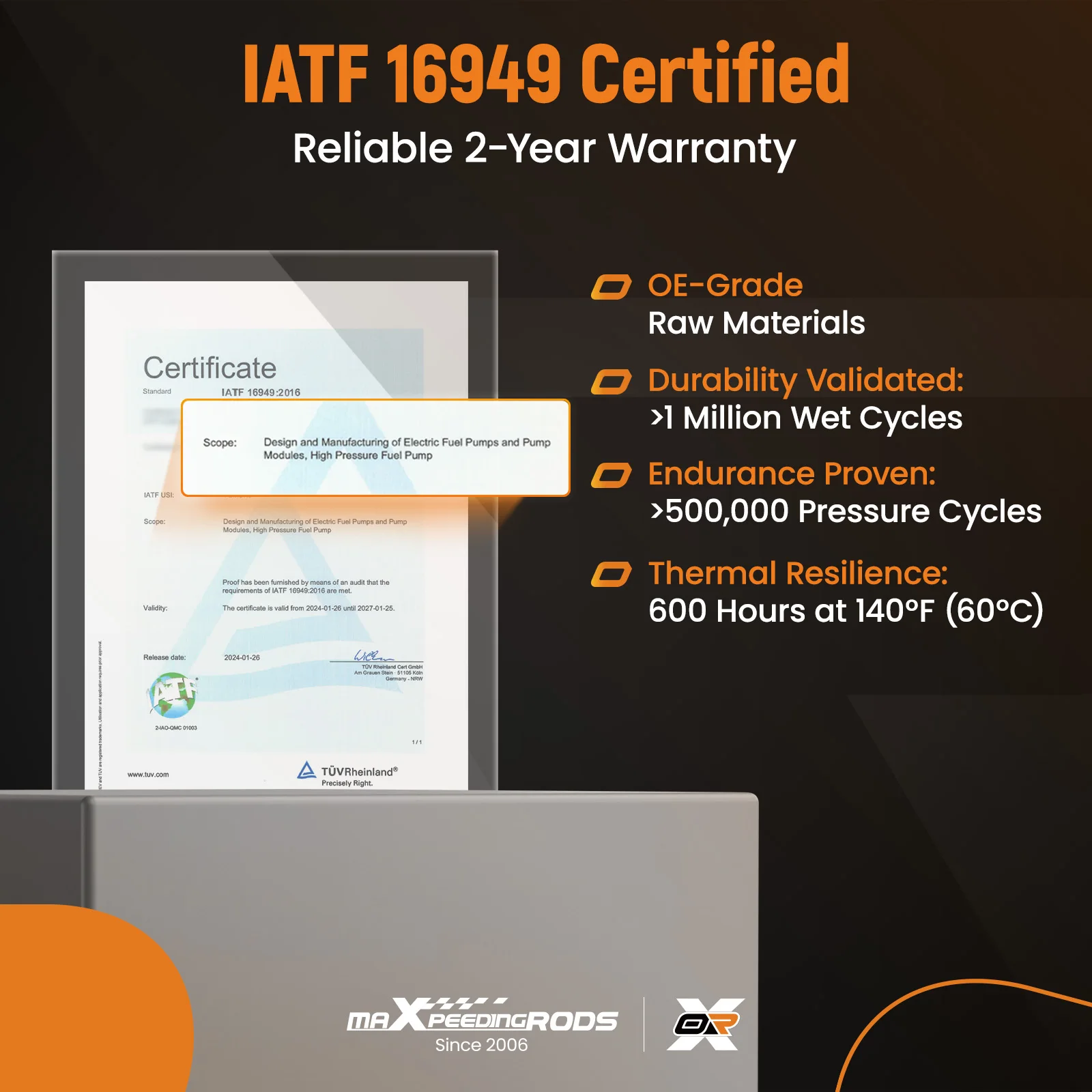 

Fuel Pump Module for Jeep Cherokee/Wagoneer XJ 1987-90 4.0L 20 Gallon Tank