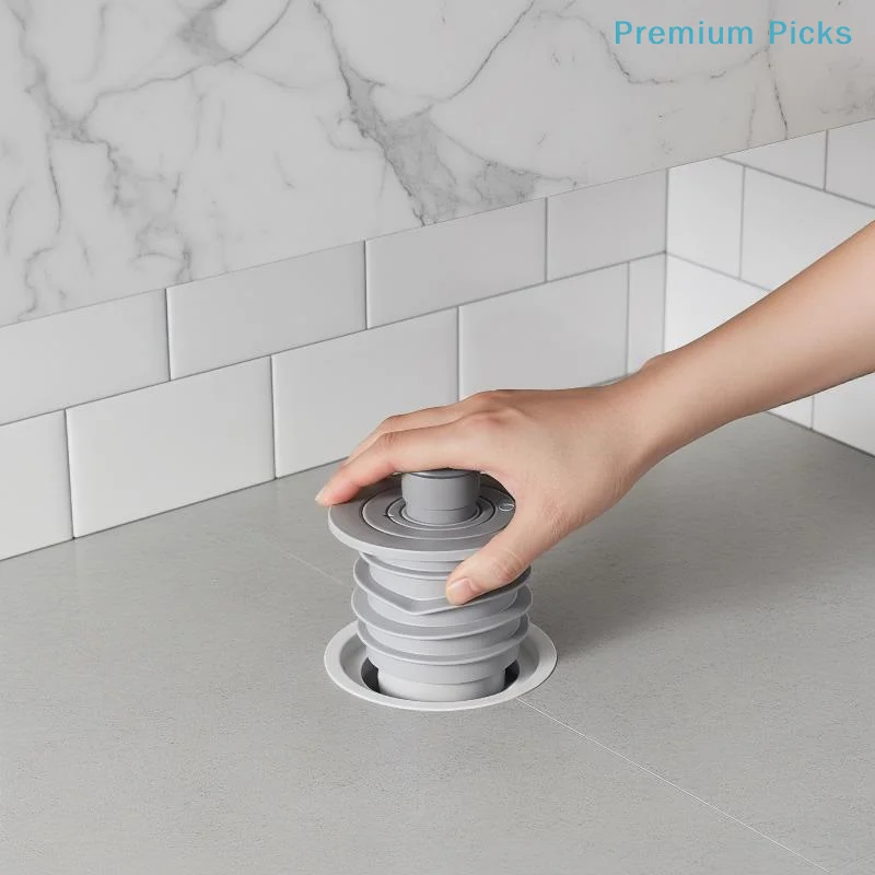 Silicone Bathroom Sewer Seal Anti-odor Leakage Ring Kitchen Sink Sewer Pipe Plug Washing Machine Floor Drain Seal Connector Plug