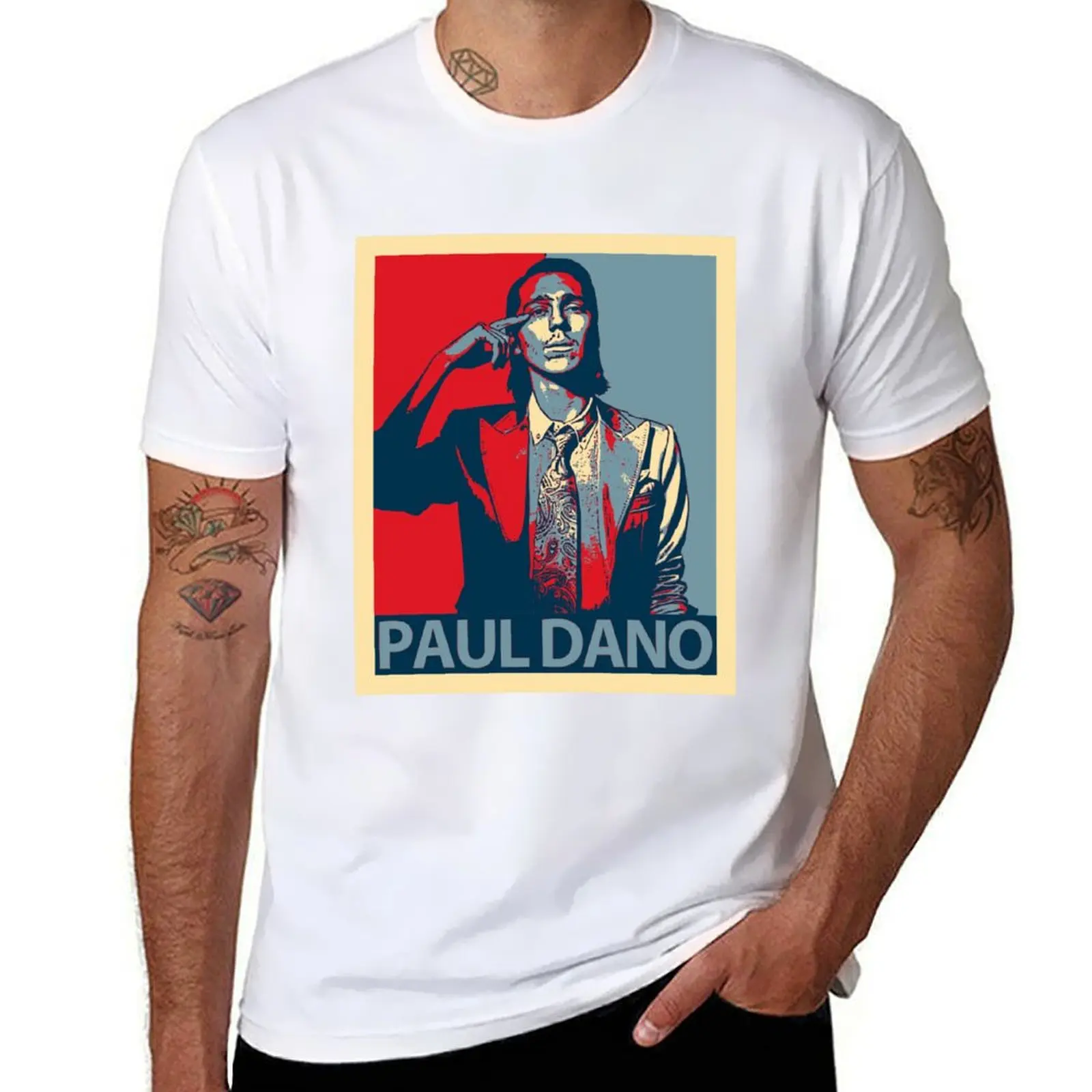

Paul Dano T-Shirt t shirts for man cotton funny anime tshirt T-Shirt