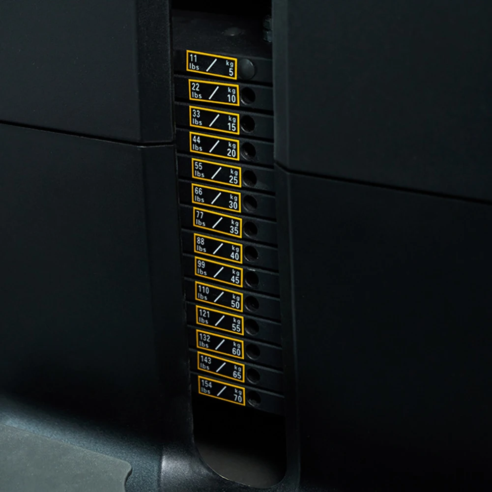 1pcs Counterweight Block Weight Sticker 5kg-100kg/120kg 1/1.2cm Hole Stack Labels Number Sticker For Gym Fitness Equipment Parts